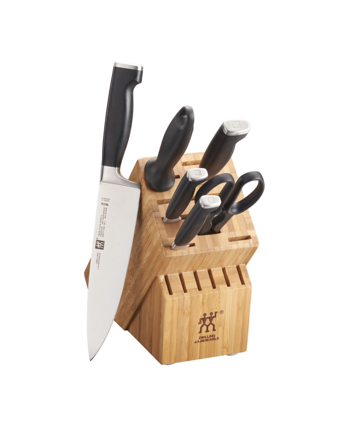 UPC 035886213787 product image for Zwilling Four Star Ii 7 Piece Knife Block Set | upcitemdb.com
