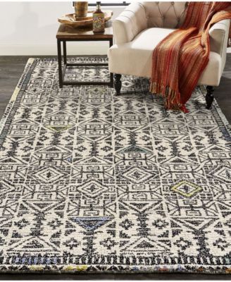 Arazad R8447 Black 8' x 11' Area Rug