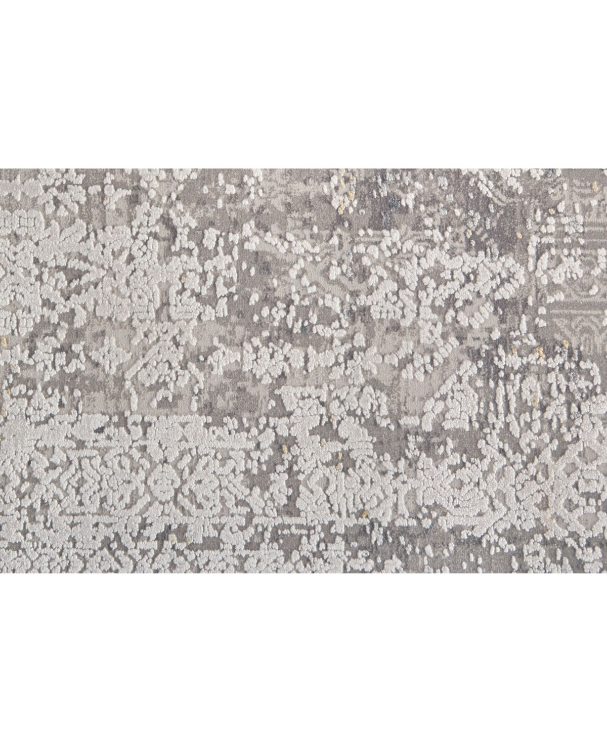Feizy Cadiz R3892 Gray 3'1" x 10' Runner Rug