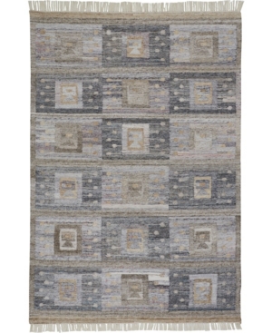 Simply Woven Beckett R0816 Charcoal 5' X 8' Area Rug