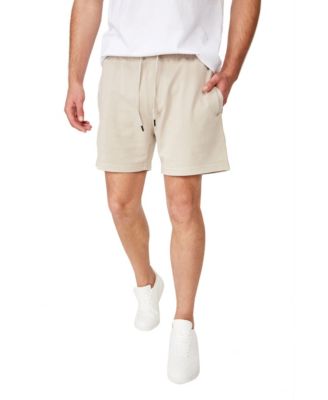 tan jogger shorts