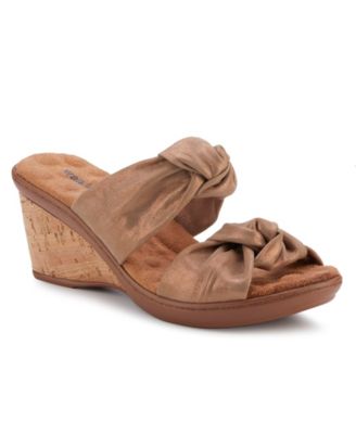 white mountain coventry wedge sandal