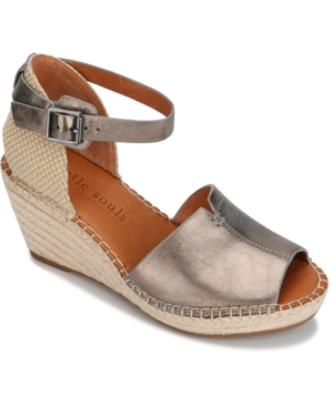 image of Gentle Souls by Kenneth Cole Women-s Charli Wedge Sandals Women-s Shoes
