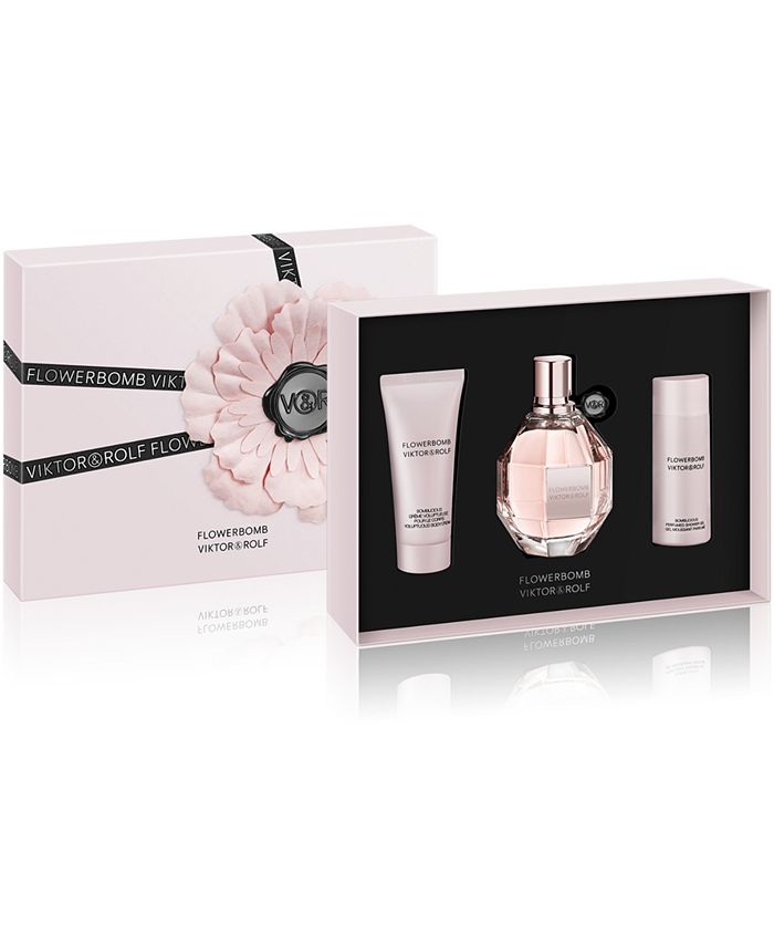 Viktor & Rolf 3Pc. Flowerbomb Eau de Parfum Gift Set Macy's