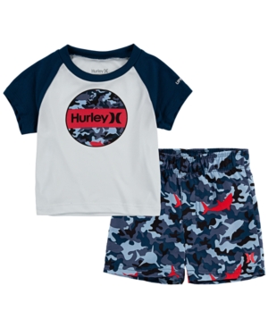 Hurley Baby Boys Shark Bait Swim Set