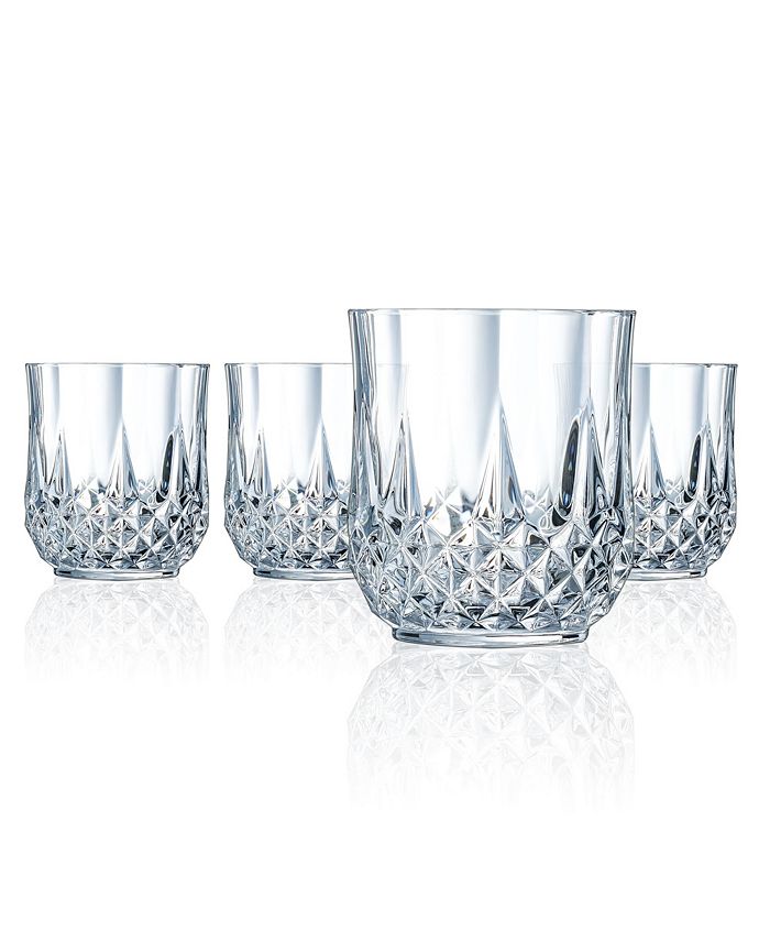 Longchamp Cristal D’Arques Double Old Fashioned Glasses 10.75 oz 4