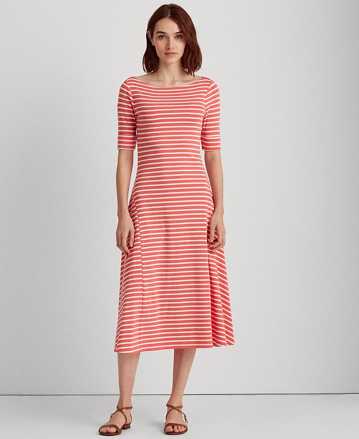 Lauren ralph lauren new arrivals fit and flare dress