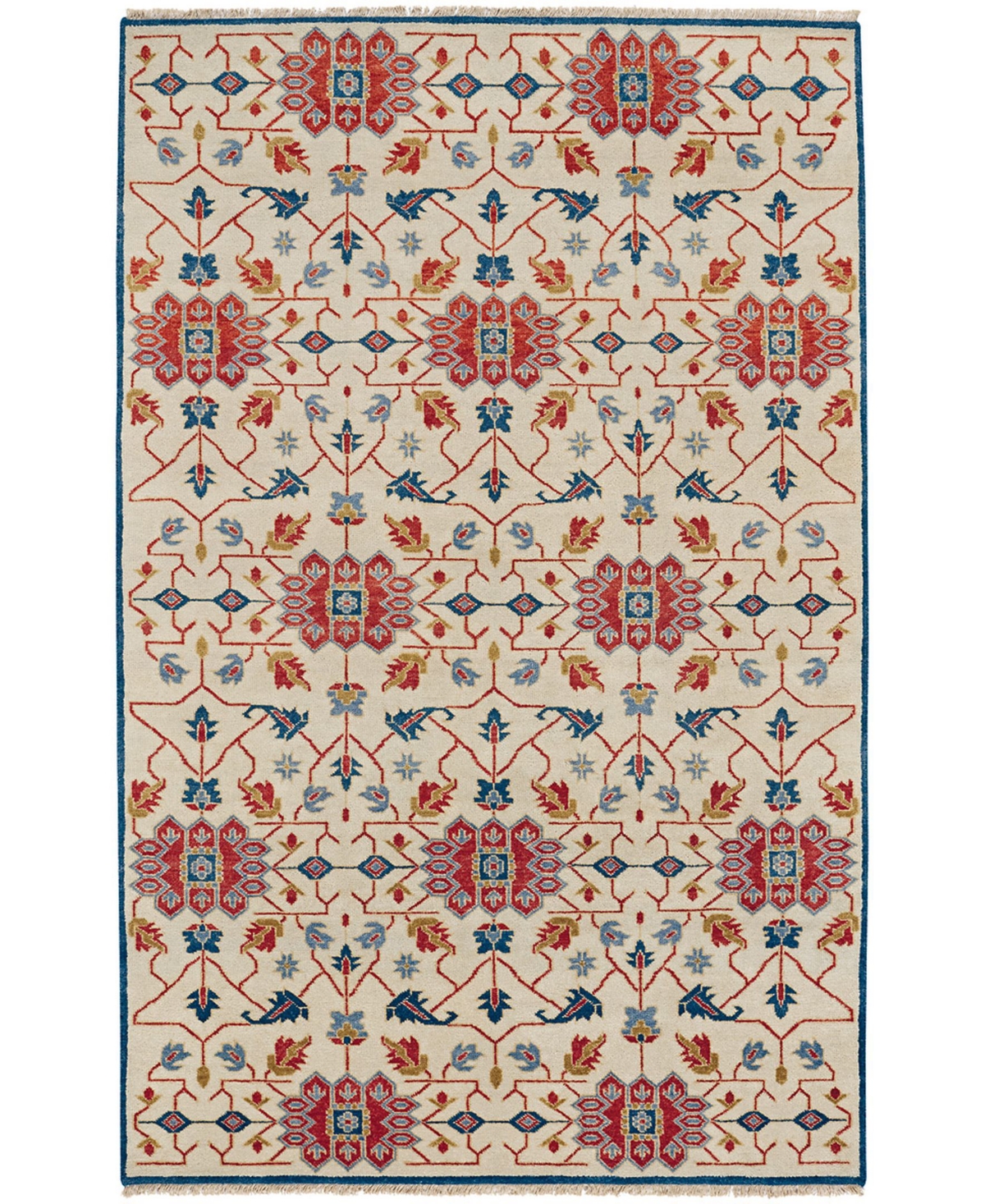 Capel Solace 650 Cinnabar 3'6in x 5'6in Area Rug - Sunset