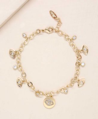 Third Eye Crystal Charm Anklet