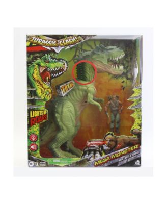 Jurassic Clash Mega Monster Dino Figure Set