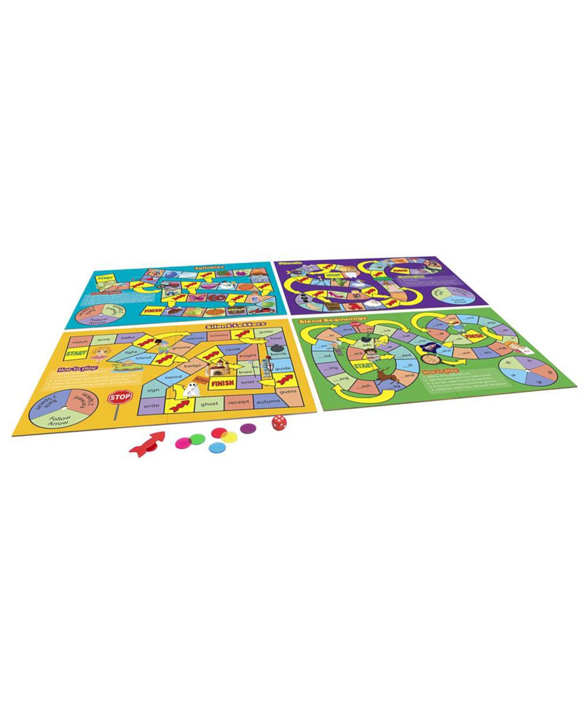 Shop Masterpieces Puzzles Junior Learning Spelling Learning Educational Board Games In Multi