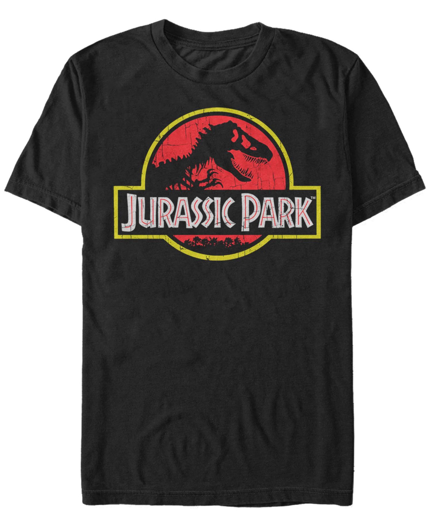 Men's Jurassic Park Classic Original Logo Short Sleeve T-shirt