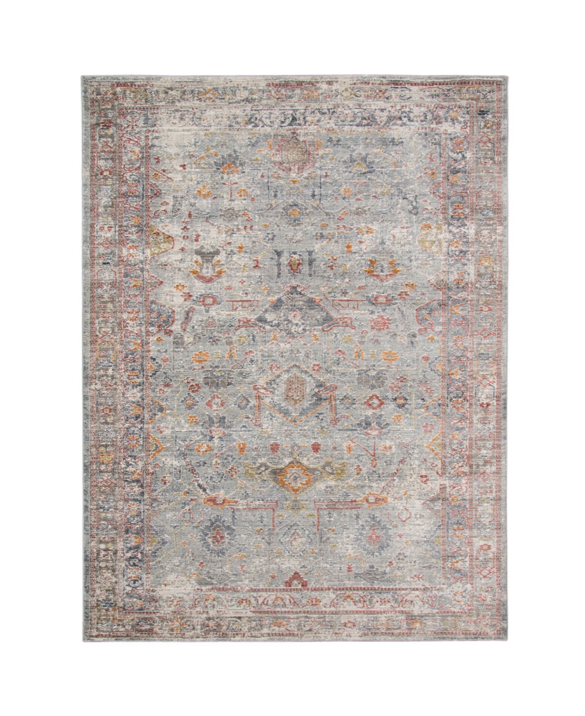 Amer Rugs Fairmont Fai-5 Cinnamon 7'10in x 10'10in Area Rug - Cinnamon