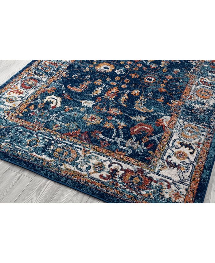 Amer Rugs Alexandria ALX85 Navy 2' x 3' Area Rug Macy's