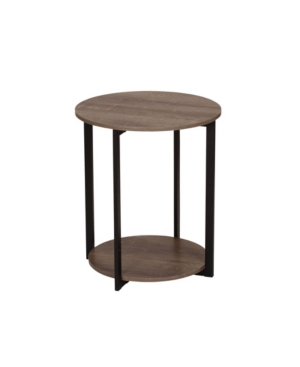 Household Essentials Household Essential Ashwood Low Side Table In Brown