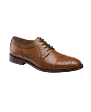 image of Johnston & Murphy Men-s Alredge Cap Toe Dress Shoes Men-s Shoes