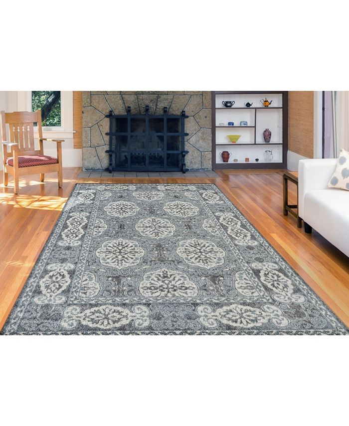 Amer Rugs Alexandria ALX10 Bluestone 2' x 3' Area Rug Macy's