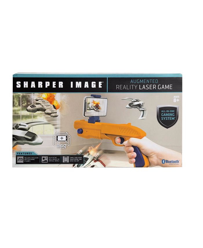 Sharper image augmented reality laser deals game