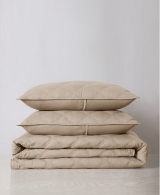 Everyday 3D Puff 3-Pc. Quilt Set, King