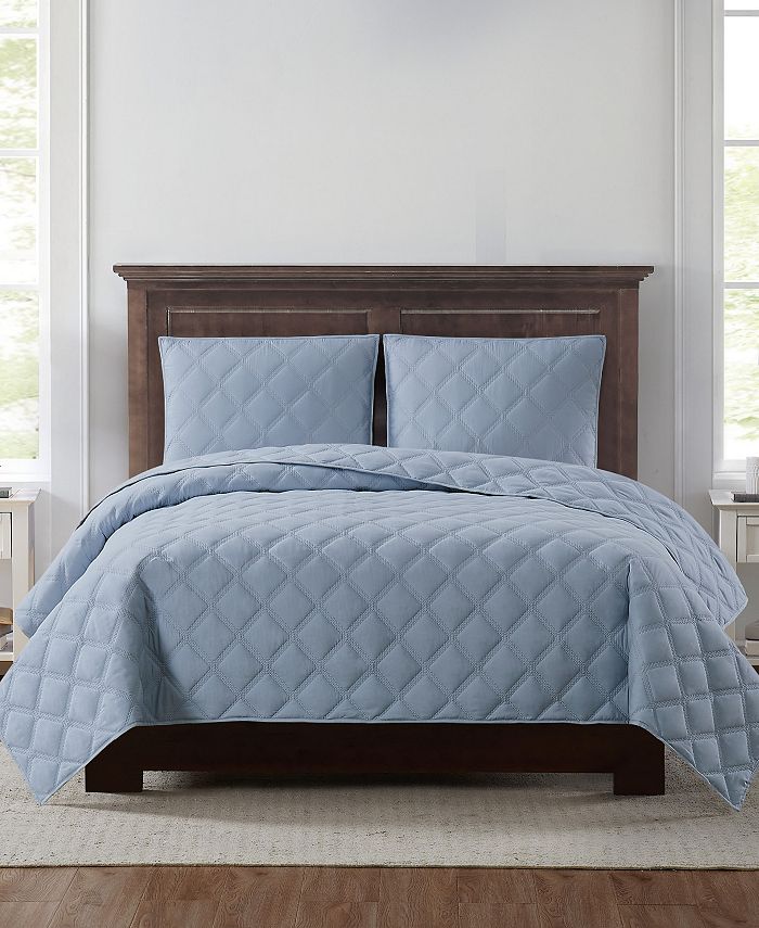 Truly Soft Everyday 3D Puff Twin XL Quilt Set & Reviews Quilts