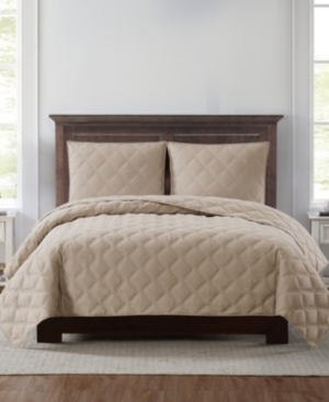 Truly Soft Everyday 3D Puff Full/Queen Quilt Set
