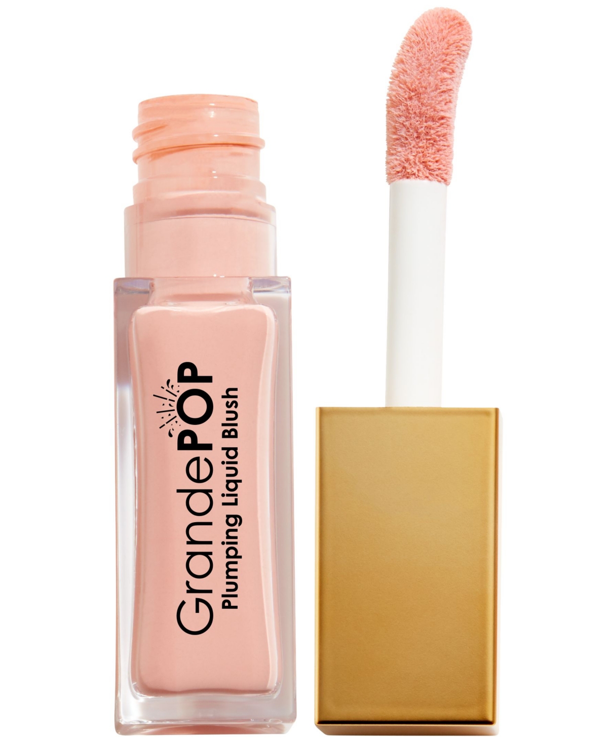 Shop Grande Cosmetics Grandepop Plumping Liquid Blush In Pink Macaron - Light,pastel Pink