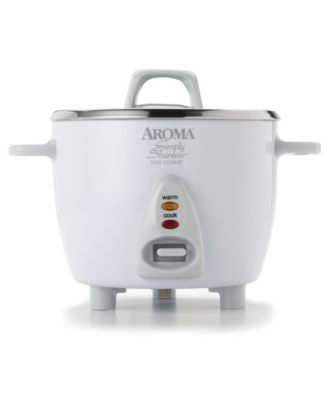 aroma simply stainless steel rice cooker