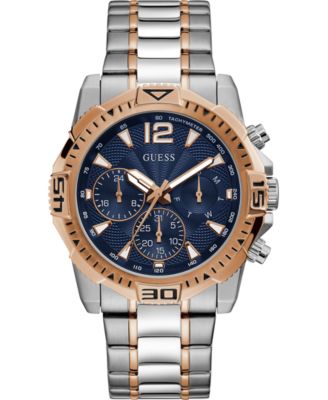 GUESS - Men's Two-Tone Stainless Steel Bracelet Watch 43mm