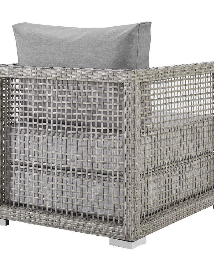 Modway Aura Rattan Outdoor Patio Armchair Macy's