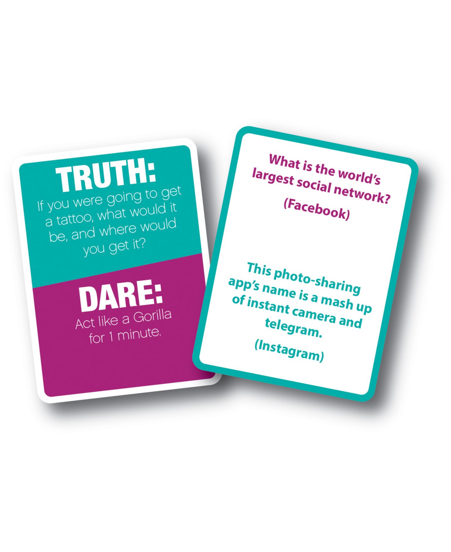 Детская карточная игра University Games Truth or Dare Game — фото 2