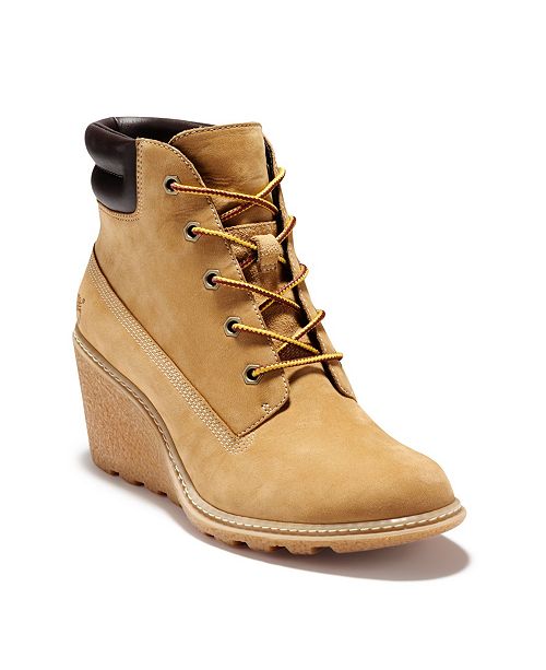Timberland Women's Amston Wedge Booties & Reviews - Boots & Booties ...