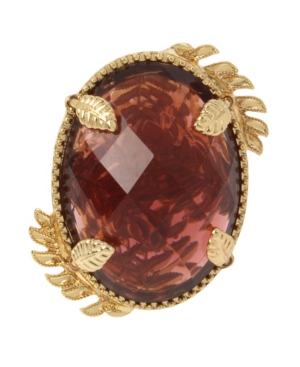 image of Miriam Haskell New York Ornamental Stone Ring