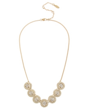 image of Miriam Haskell New York Woven Beaded Frontal Delicate Necklace