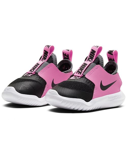 Nike Toddler Girls Flex Runner Slip-on Athletic Sneakers from Finish ...