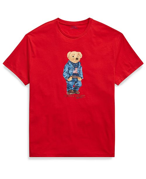 Polo Ralph Lauren Men S Cp 93 Polo Bear Shirt Reviews T Shirts Men Macy S