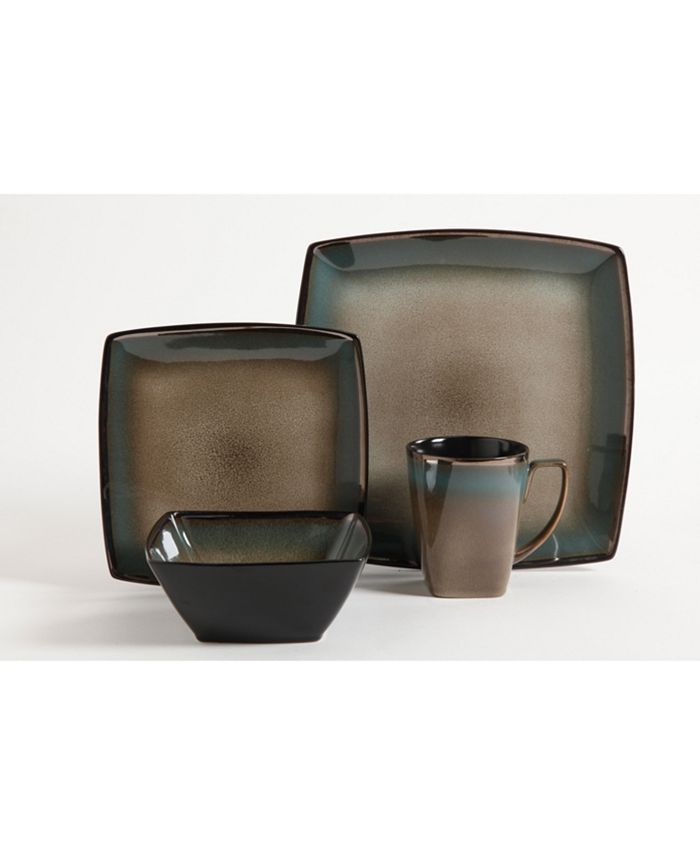 Gibson Tequesta 16piece Dinnerware Set, Service for 4 Macy's