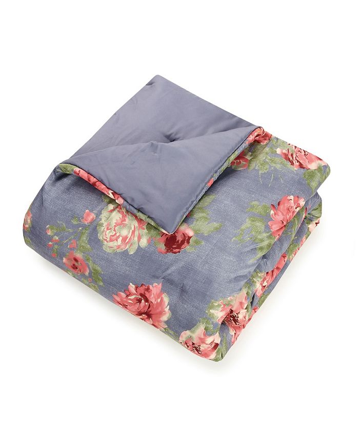 Jessica Simpson Alessia Floral 4-Piece King Comforter Set - Macy's
