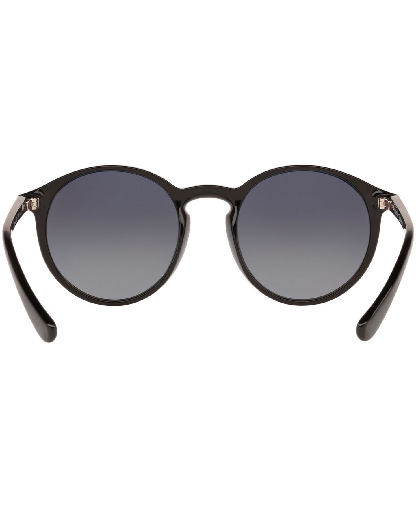 Женские поляризационные солнцезащитные очки Sunglass Hut Collection 0HU2019, цвет: Блестящий чёрный / Градиентный серый — фото 5