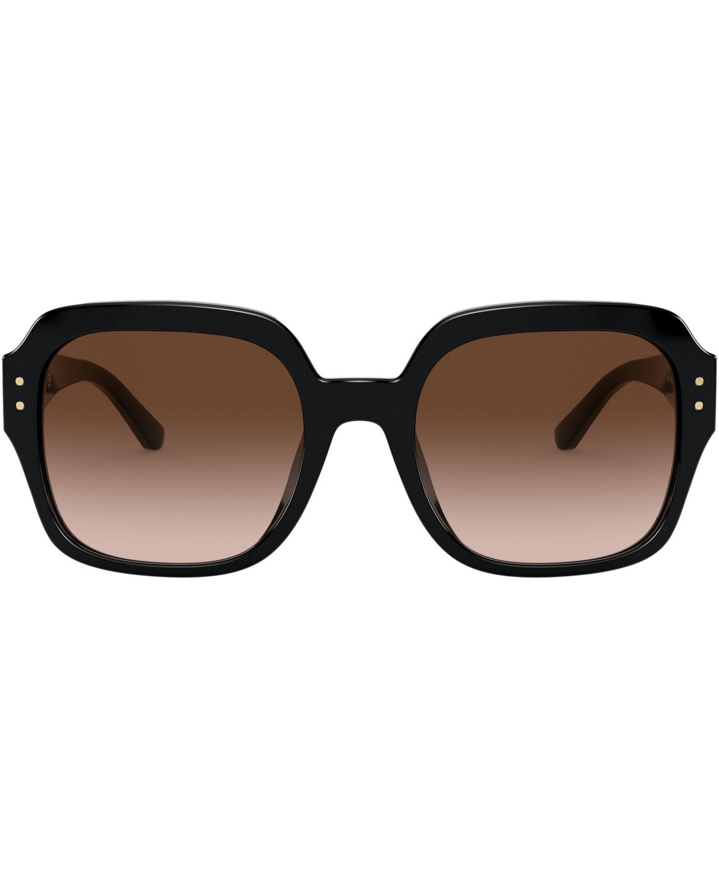 Женские солнцезащитные очки Tory Burch Sunglasses, TY7143U, цвет: Чёрный / Коричневый градиентный — фото 2