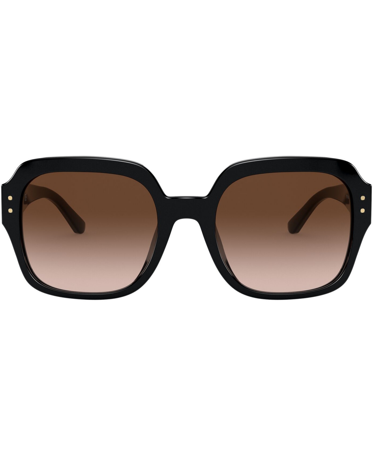 Tory Burch Woman Sunglass Ty7143u In Black,dk Brown Gradient