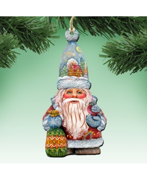 Designocracy The First Noel Wooden Christmas Ornament, Set Of 2 In Multi