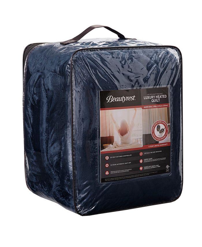 Beautyrest Quilted Electric Blanket, Queen Macy