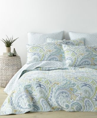 Levtex Cortona Paisley Reversible 3-Pc. Quilt Set, King