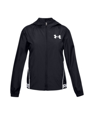 image of Under Armour Big Girls Play Up Hooded Jacket