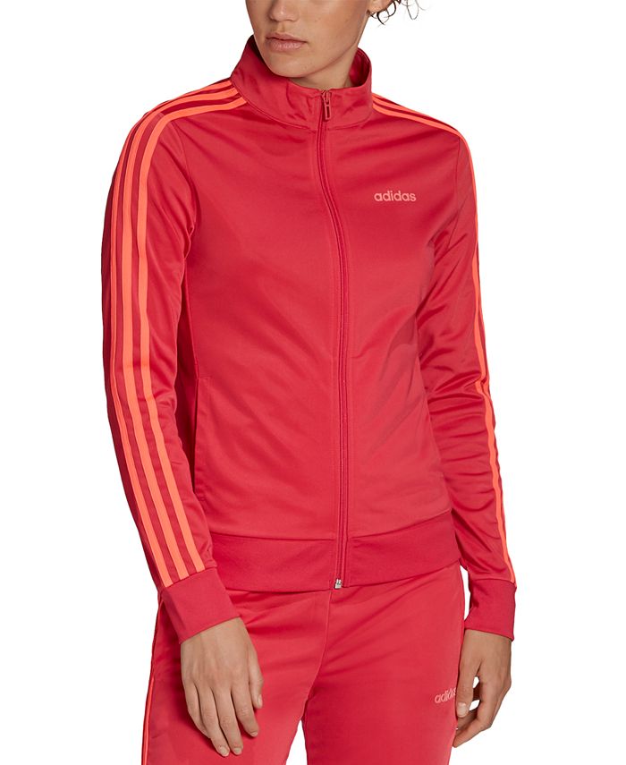 adidas Women's ThreeStripe Tricot Track Jacket Macy's