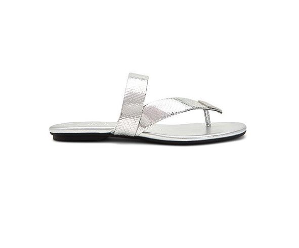 calvin klein saurin flat sandals
