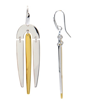 image of Robert Lee Morris Soho Two-Tone Chandelier Earrings