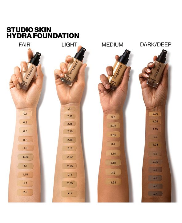 smashbox studio skin 24 hour hydra foundation