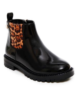 image of Nine West Big Girl Leo Gore Moto Boot