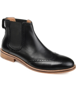 image of Thomas & Vine Men-s Watson Wingtip Chelsea Boot Men-s Shoes